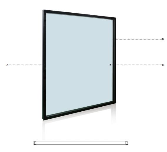 Double insulating glass window
