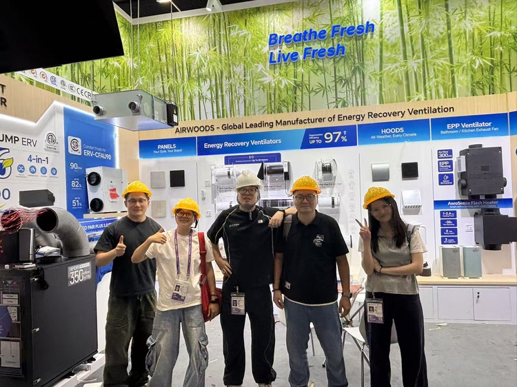 airwoods-team-canton-fair-2026-energy-recovery-ventilation