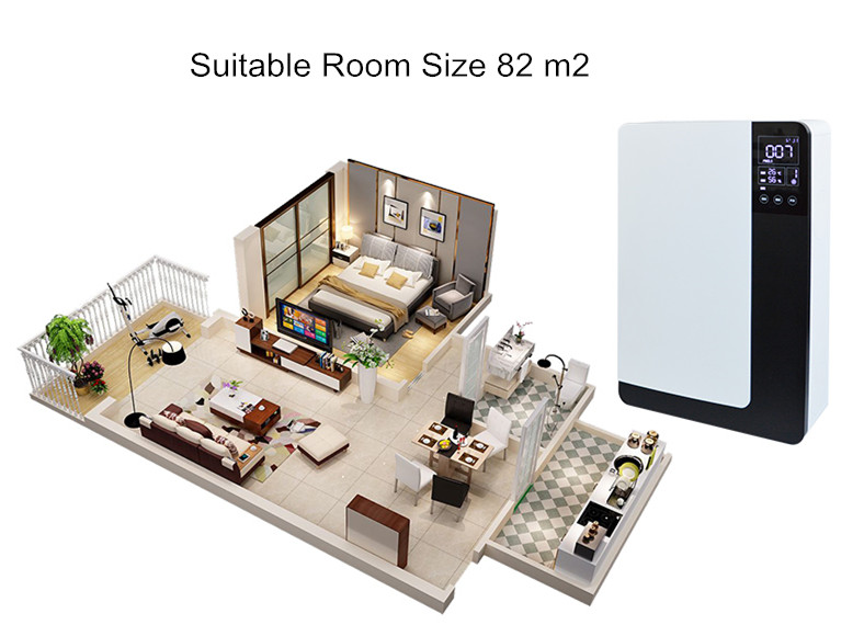 Wall mounted energy recovery ventilators